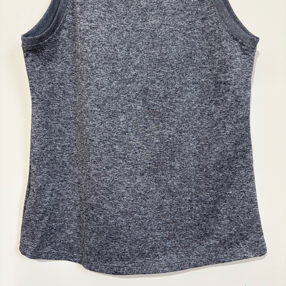 Nike Dri Fit women's XS Heather Gray breathe running Gym Workout tank Top - Picture 11 of 16